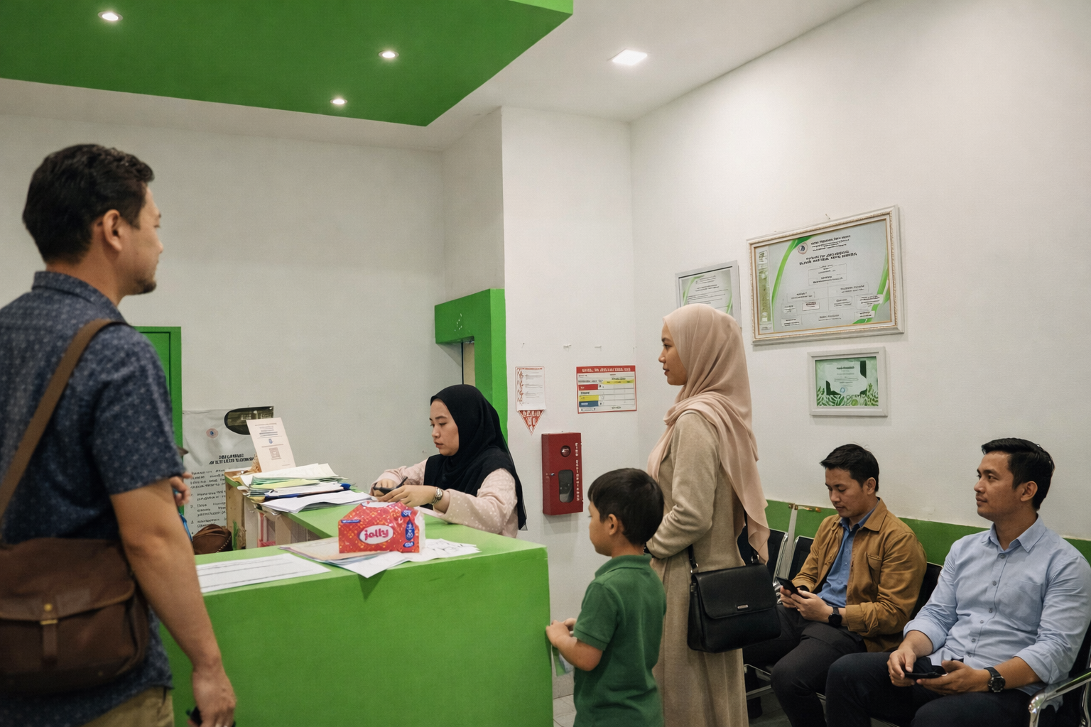 Ruang Pendaftaran & Administrasi 